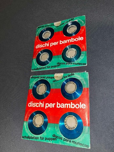 Dolls bambola sebino discs - sebino, lot