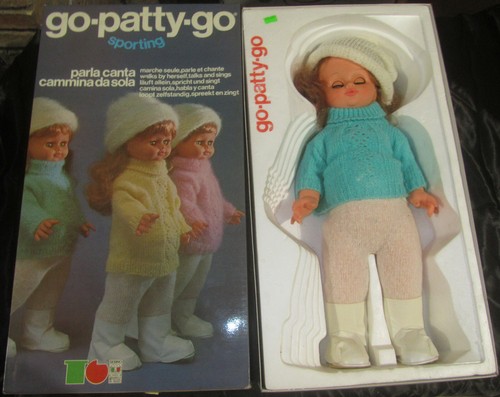 Patty sporting blue - go,