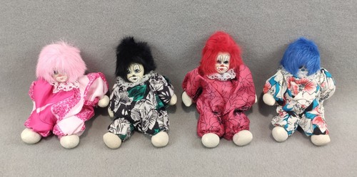 Lot clown doll clowns - clown,